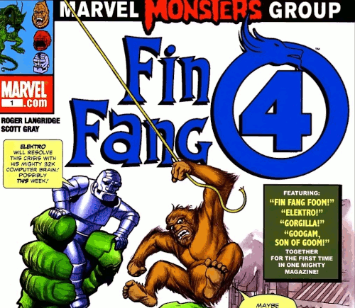 Marvel Monsters – Fin Fang Four – Volume 01 Issue 01