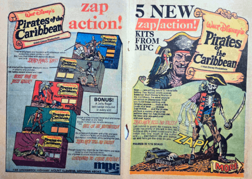 Pirates Of The Caribbean Toys - 1973