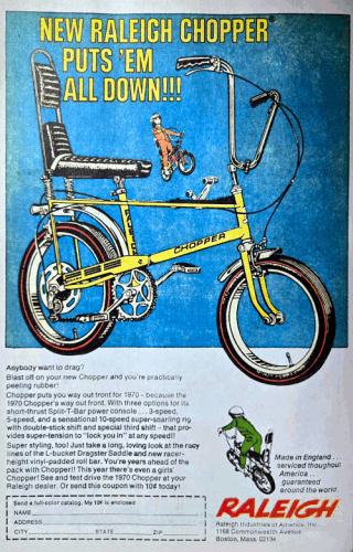 Raleigh Chopper - 1970