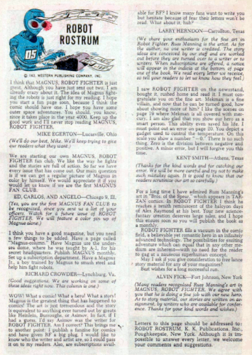 Robot Rostrum - 1963