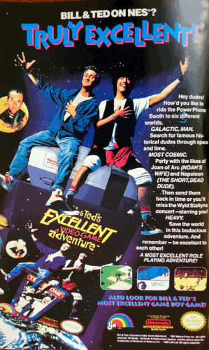 Bill And Ted's Excellent Video Game Adventure - 1991
