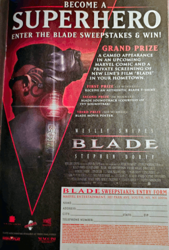 Blade Movie Contest - 1998