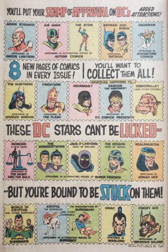 DC Stamps - 1980