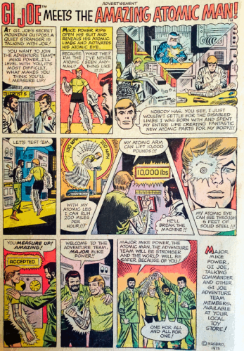 G.I. Joe meets the Amazing Atomic Man - 1975