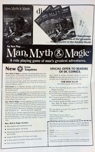 Man Myth & Magic - 1982