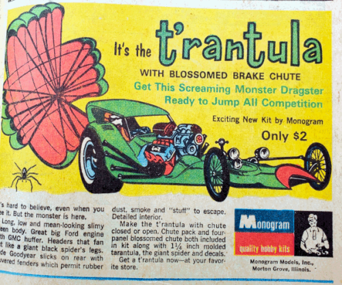 Monogram Models The Tarantula - 1968