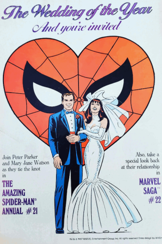 Spider-Man Wedding - 1987