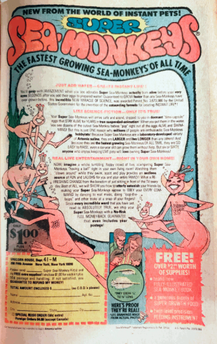 Super Sea Monkeys - 1977