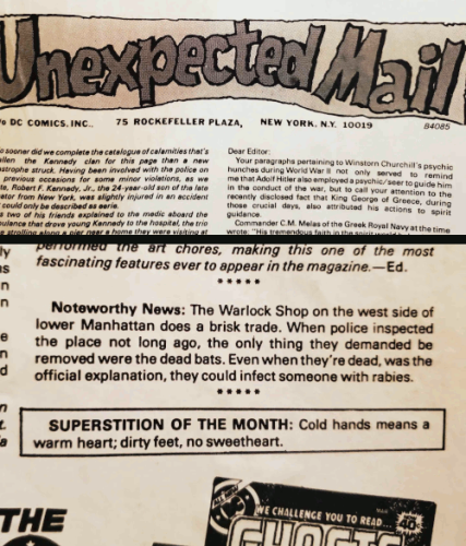 Warlock News Manhattan - 1979